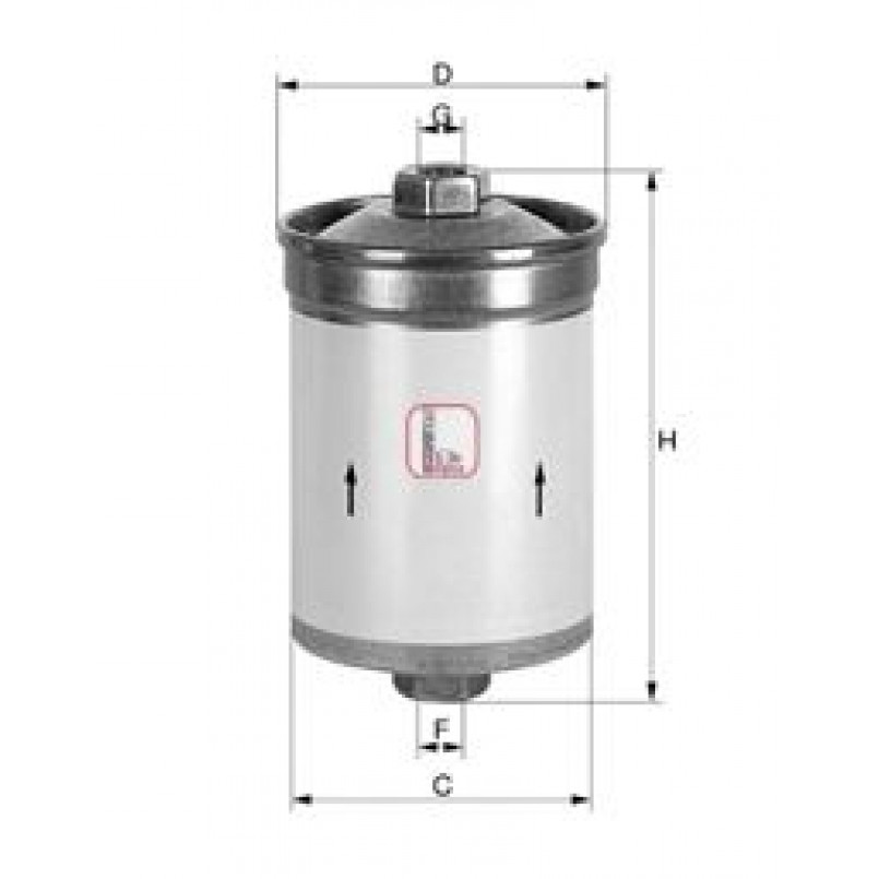 S 1531 B SOFIMA Фільтр палива